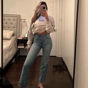 DENIM FORUM - Aritzia Denim Jeans, The Joni High Rise Loose 29L